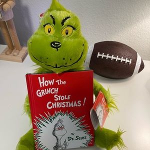 NWT Grinch And How The Grinch Stole Christmas book